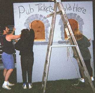 Beer tickets, cannot forget those!