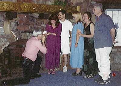 Lance kissing the hand that feeds him...