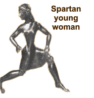 Young  Spartan woman